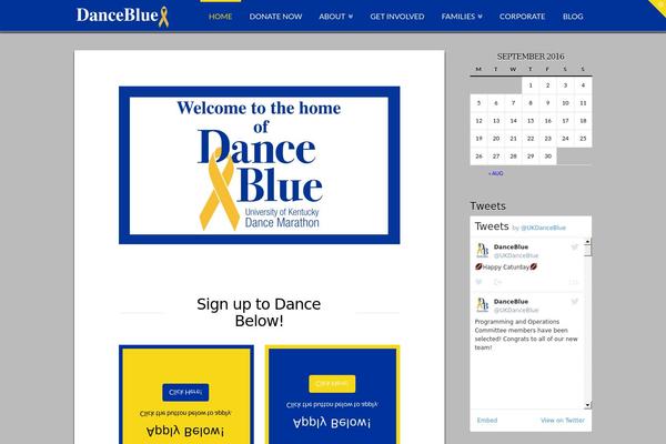 Site using Callout Bar by ContactUs plugin