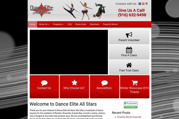 Luxury theme site design template sample