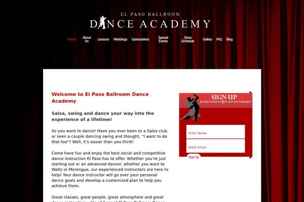Site using Salient-social plugin