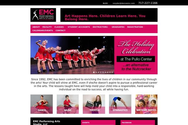 danceemc.com site used Website