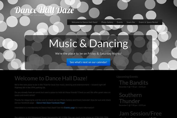 Tonic theme site design template sample