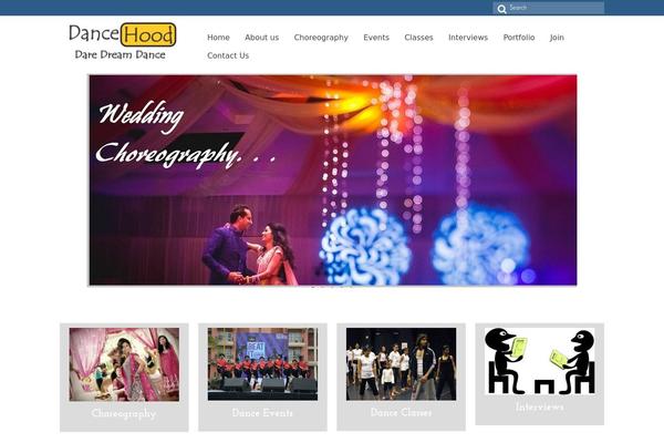 Virtue theme site design template sample