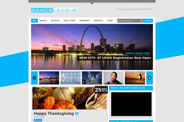London Creative theme site design template sample