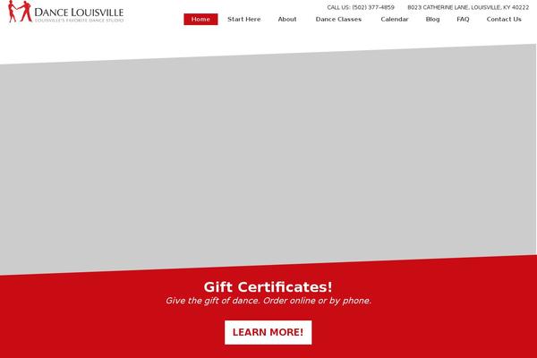 Divi Child theme site design template sample