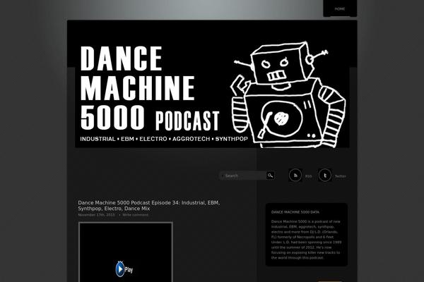 dancemachine5000.com site used Piano Black