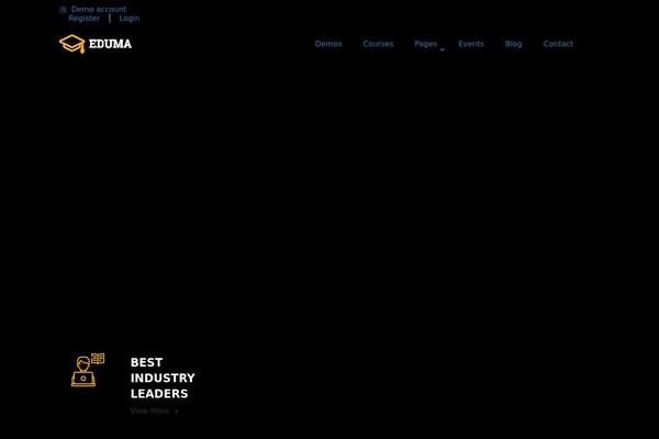 Eduma theme site design template sample