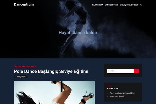 Identity theme site design template sample