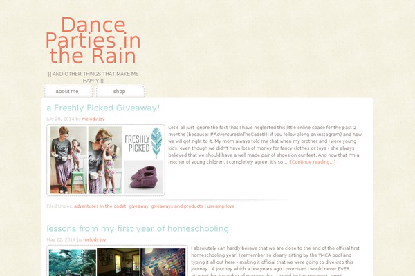 Craftiness Child Theme theme site design template sample