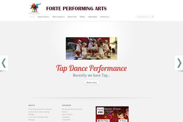 Leanbiz theme site design template sample