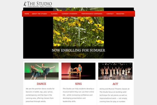 NonProfit theme site design template sample