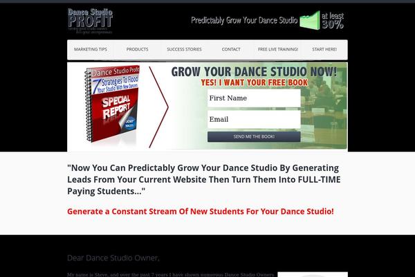 Think theme site design template sample