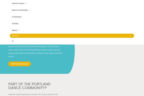 Site using The Events Calendar Category Colors plugin