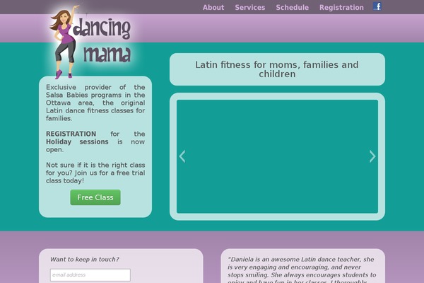 Selecta theme site design template sample
