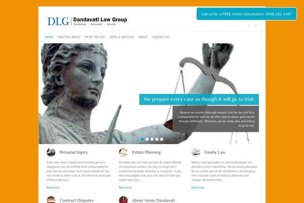 Attitude theme site design template sample