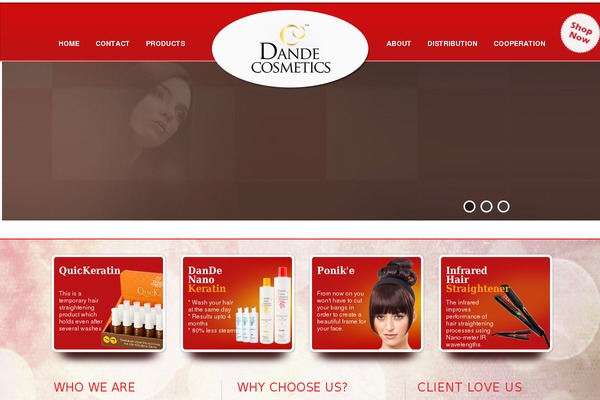 Site using Client Testimonials plugin