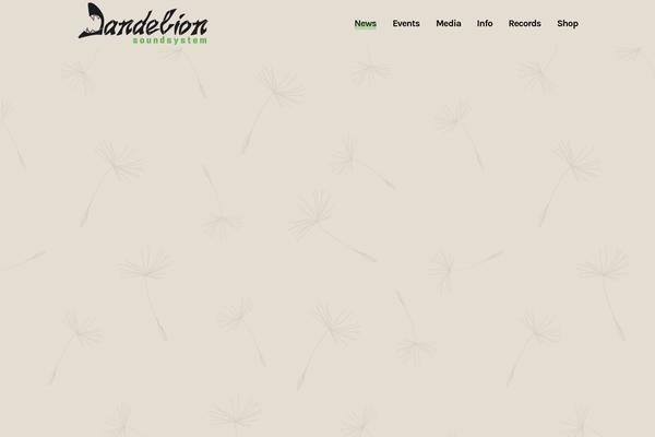 Site using Qode-music plugin