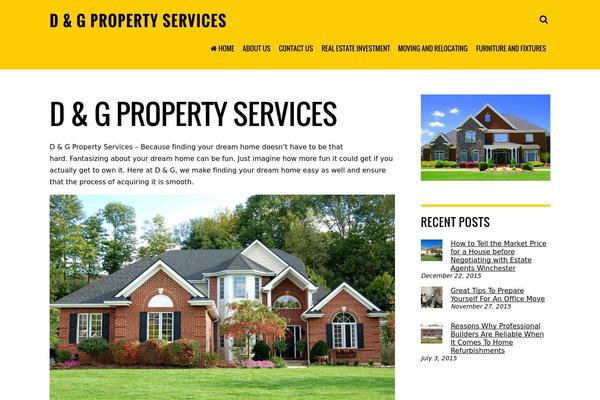 dandgpropertyservices.com site used St-blog