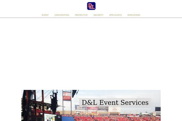 Flat theme site design template sample