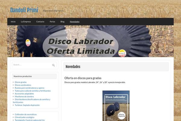 Courage theme site design template sample