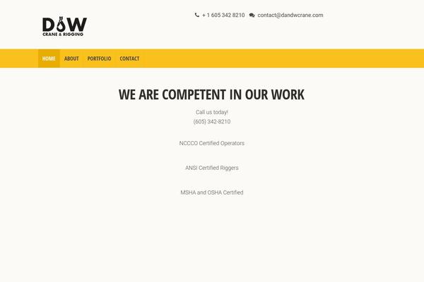 Indus theme site design template sample