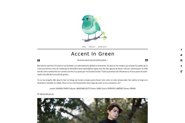 Blaskan theme site design template sample