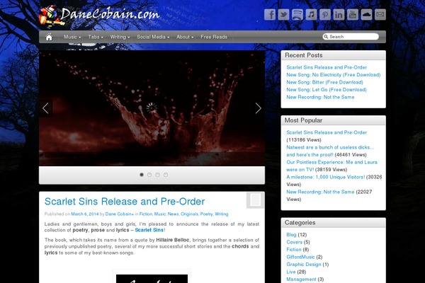 Blackoot Lite theme site design template sample