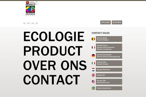 Clean theme site design template sample