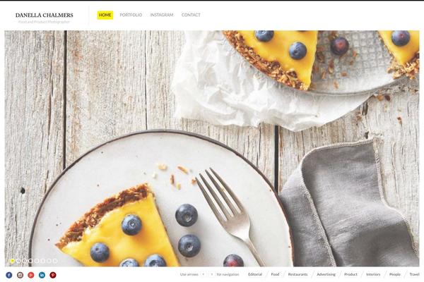 Fluxus theme site design template sample