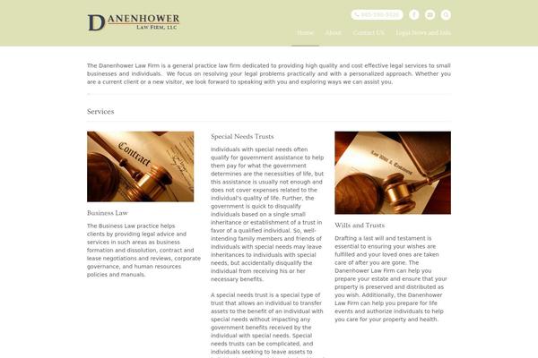 danenhowerlaw.com site used Stack