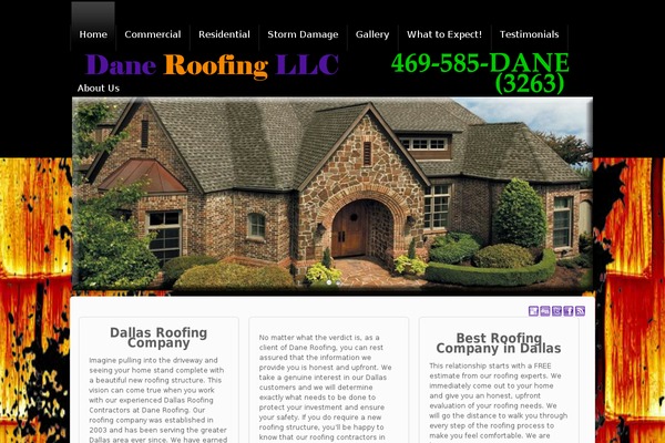 Dynamix theme site design template sample