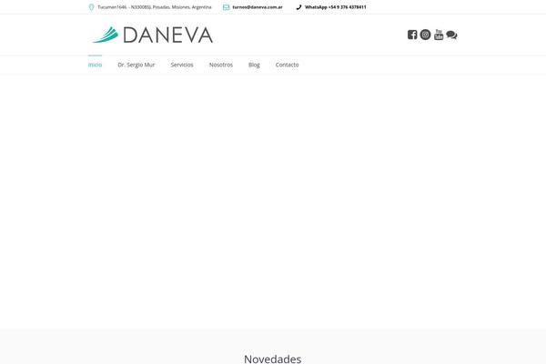 Dental-clinic theme site design template sample