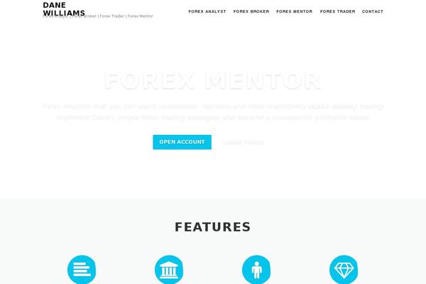 simple-business theme websites examples