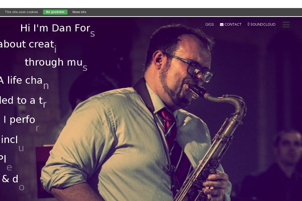 Site using ArtistDataPress plugin