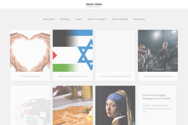 GK Portfolio theme site design template sample
