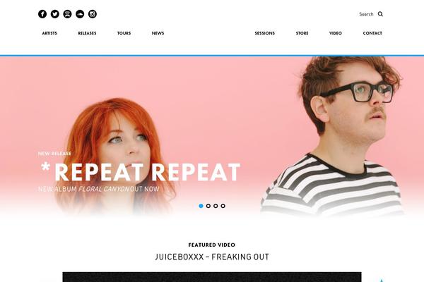 dangerbirdrecords.com site used Dangerbird