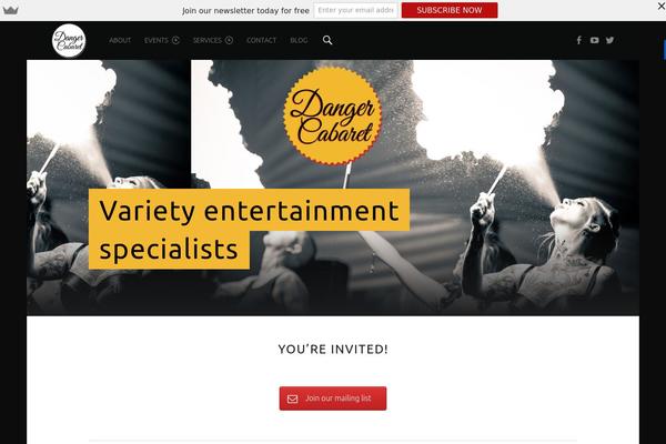 Auberge theme site design template sample