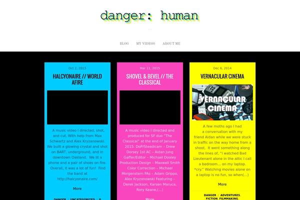 Bold theme site design template sample