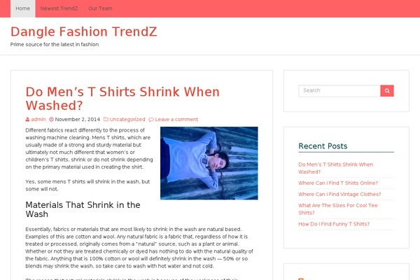 opal theme site design template sample