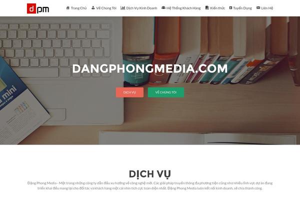 Zerif Lite theme site design template sample