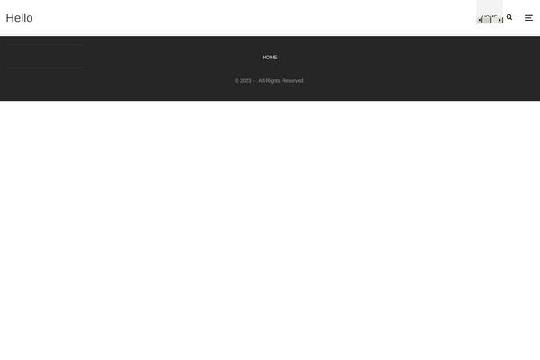 Publisher-child theme site design template sample
