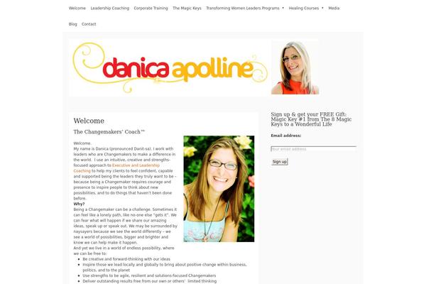 Galaxy theme site design template sample