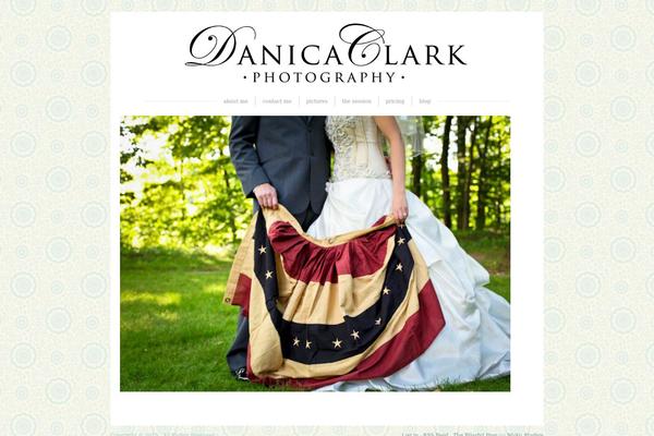danicaclark.com site used Blissful_blog