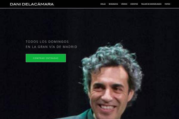 Visia theme site design template sample