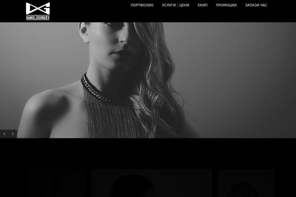 Blackair theme site design template sample