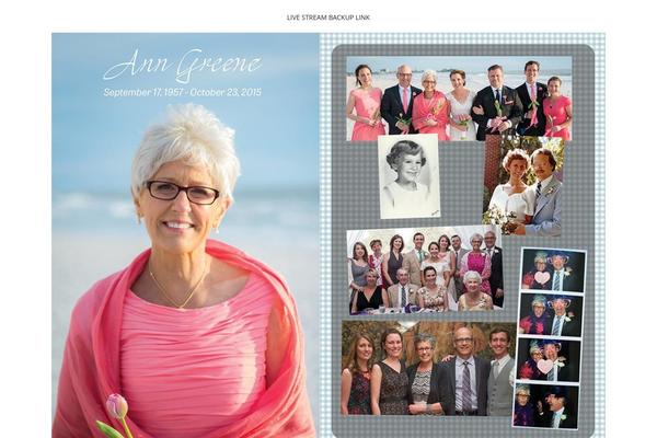Matheson theme site design template sample