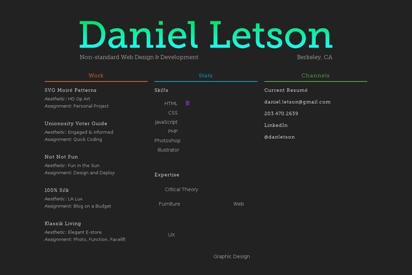 Simplest theme site design template sample
