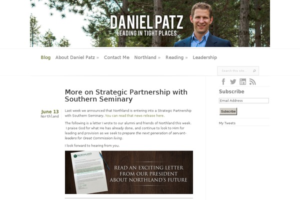 Evolution theme site design template sample