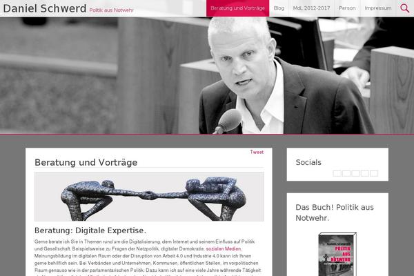 Radiate theme site design template sample