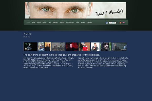 Envisioned theme site design template sample