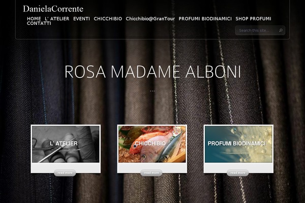 InStyle theme site design template sample